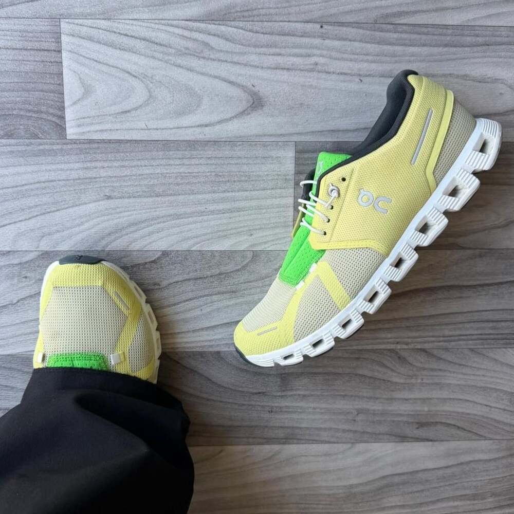 On Running Cloudswift US M9.5 Yellow Green Running Shoes